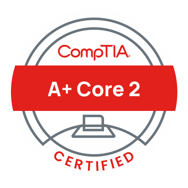 CompTIA A+ Core 2 Exam Voucher
