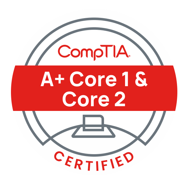 CompTIA A+ Core 1 & Core 2 Exam Voucher