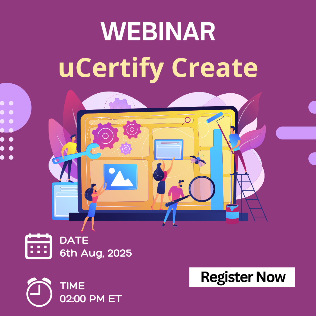 uCertify Create Webinar